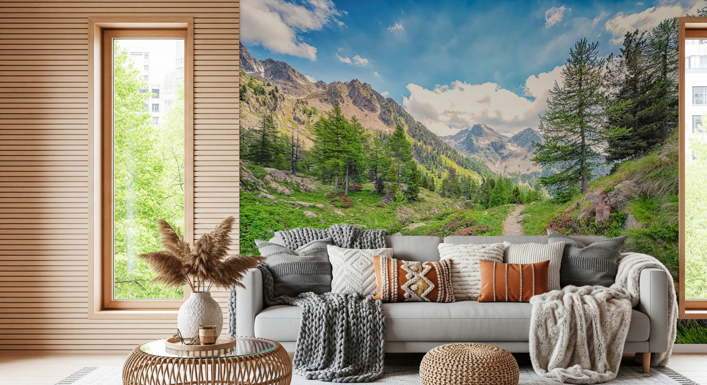 Alpine Trail Wall Mural