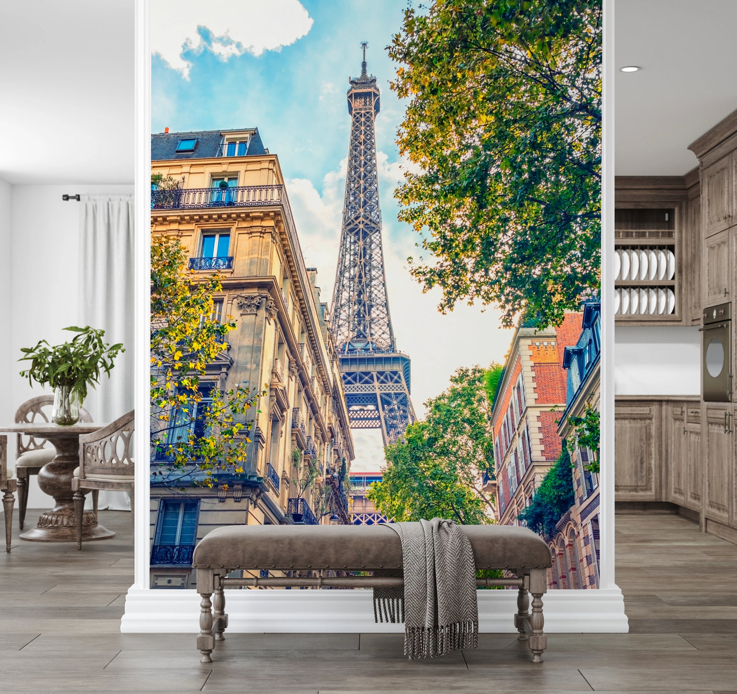 Eiffel Elegance Wall Mural
