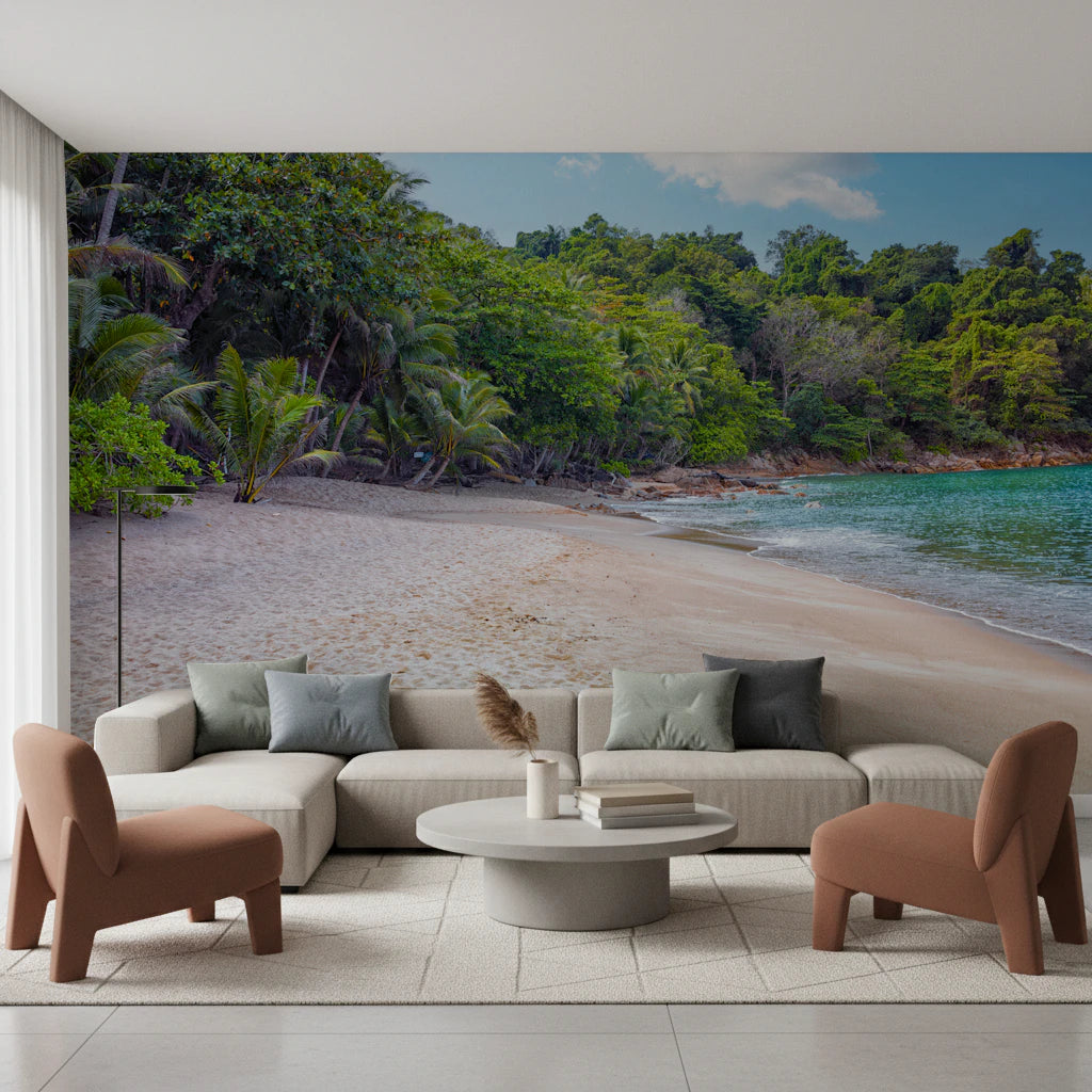Tropical Beach Haven Wall Mural