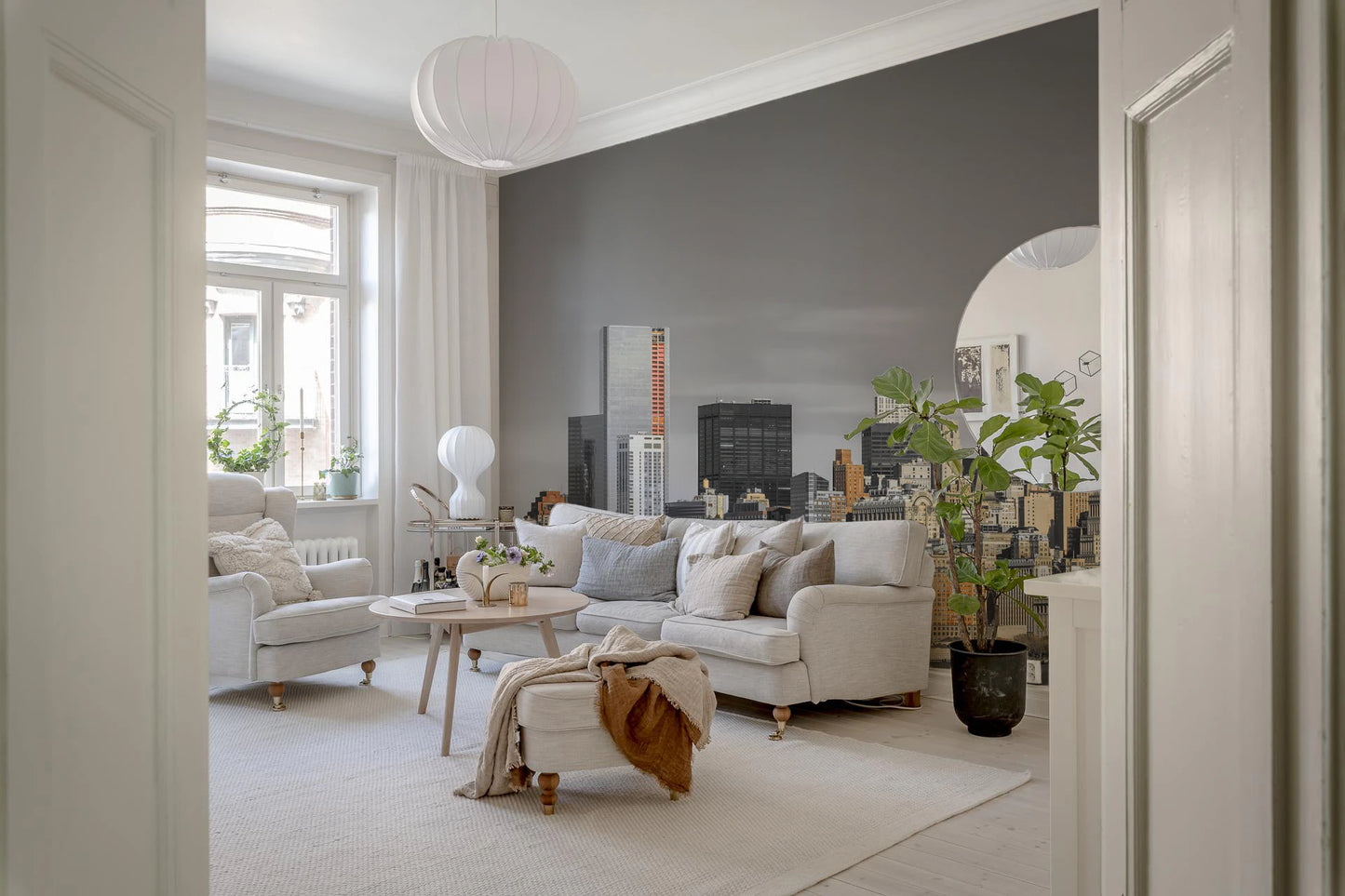 Skyline of New York City Wall Mural