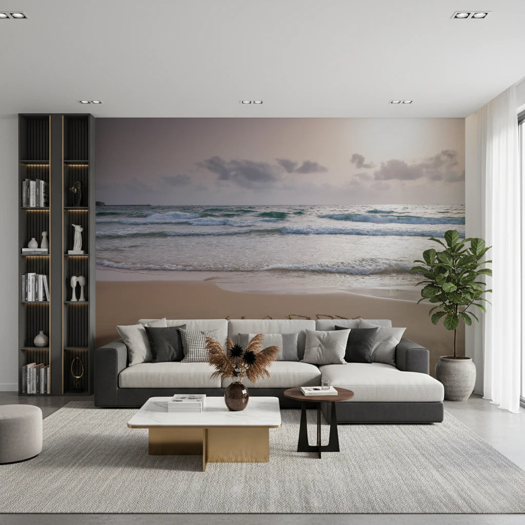 Happy Beach Vibes Wall Mural