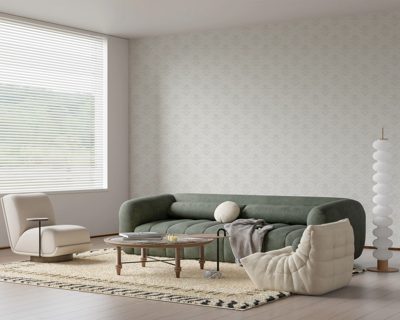 Tulip Cream Wallpaper⁠