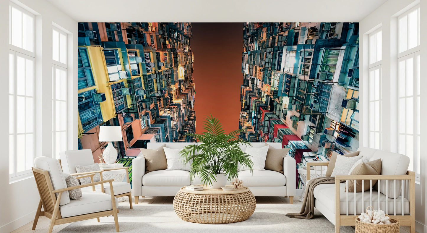 Urban Canyon Wall Mural