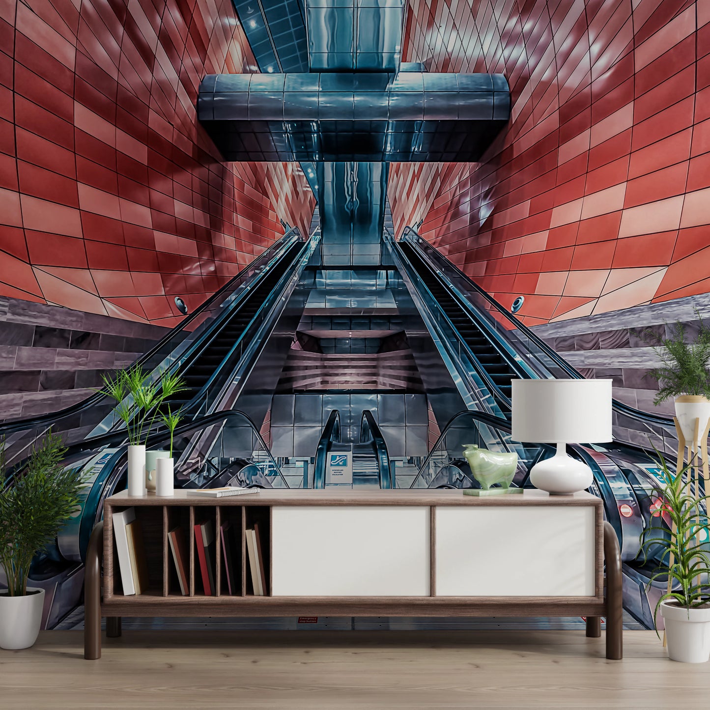 Metropolis Ascent Wall Mural