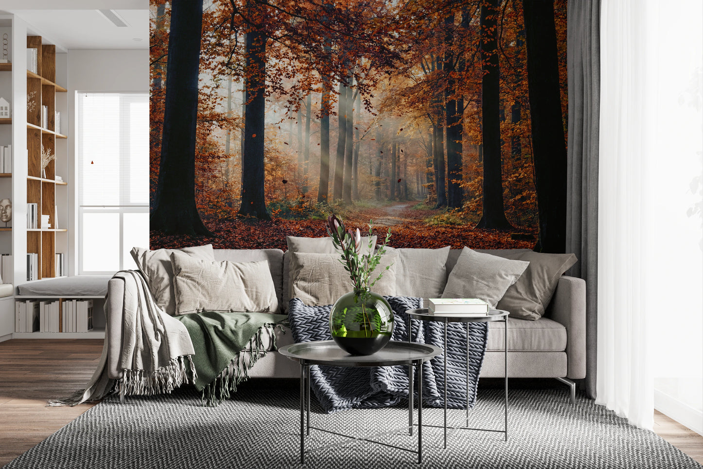 Autumn's Light Wall Mural