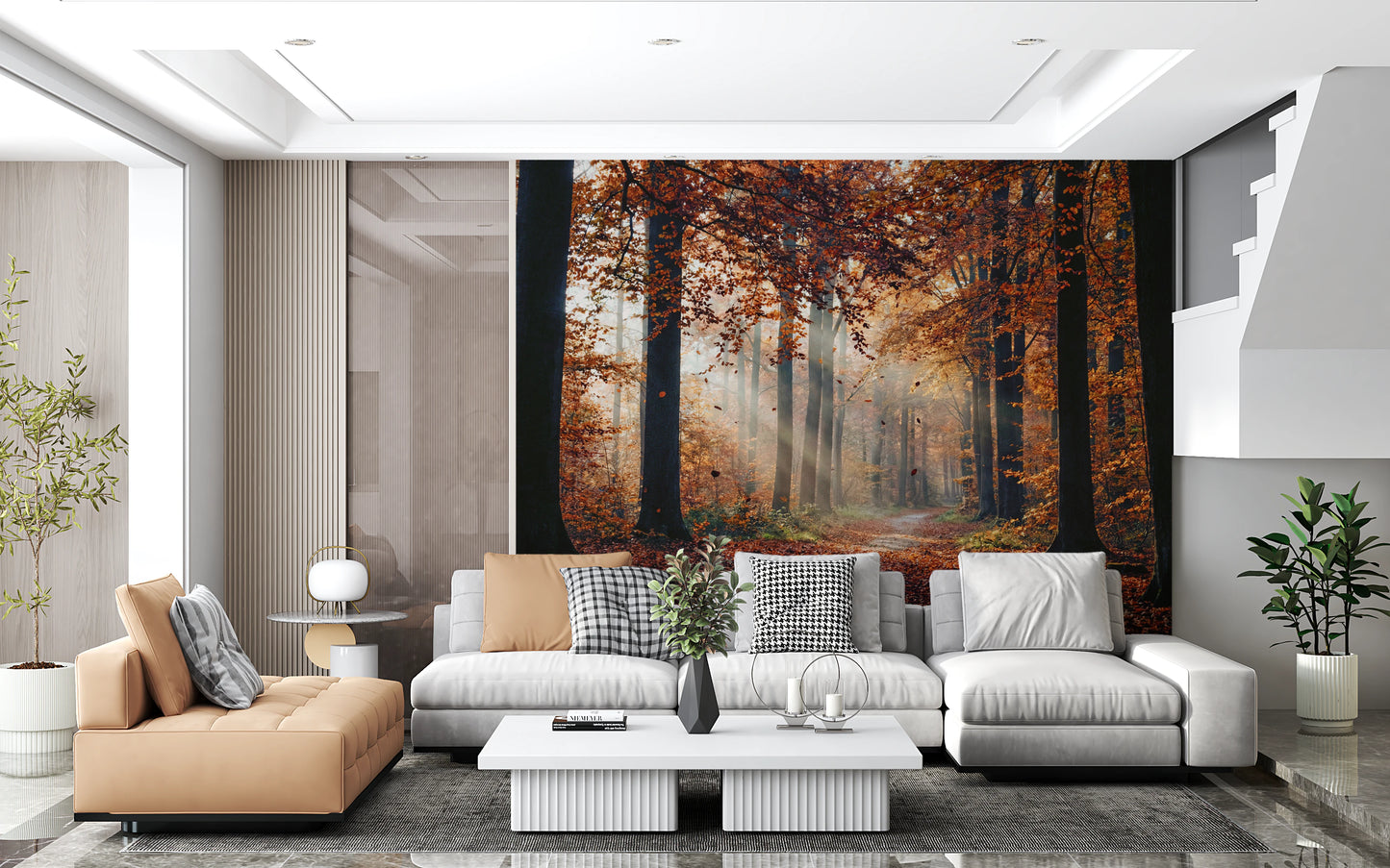 Autumn's Light Wall Mural