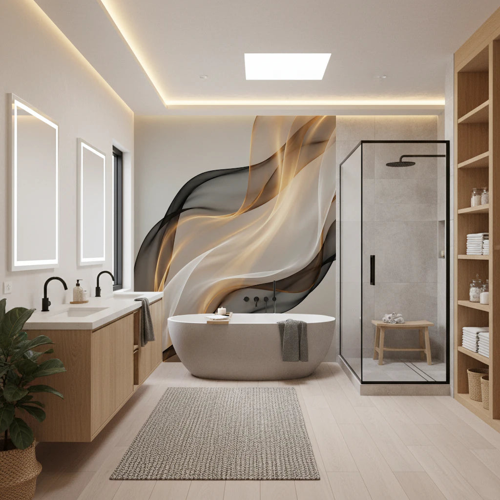 Ethereal Flow Wall Mural