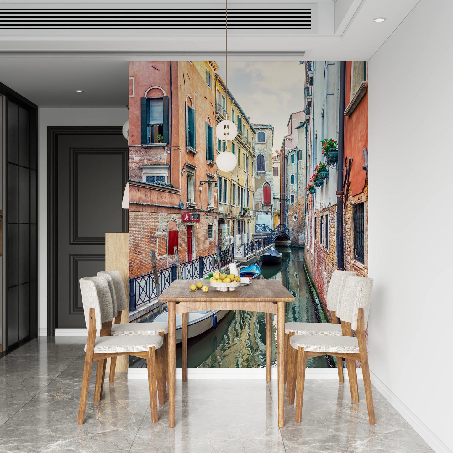 Venetian Canal Serenade Wall Mural