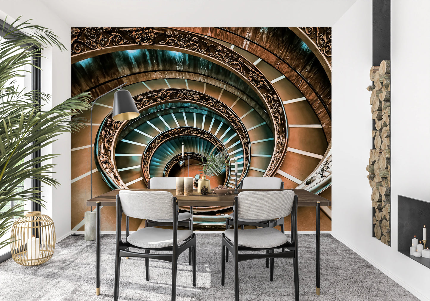 Spiral Grandeur Wall Mural