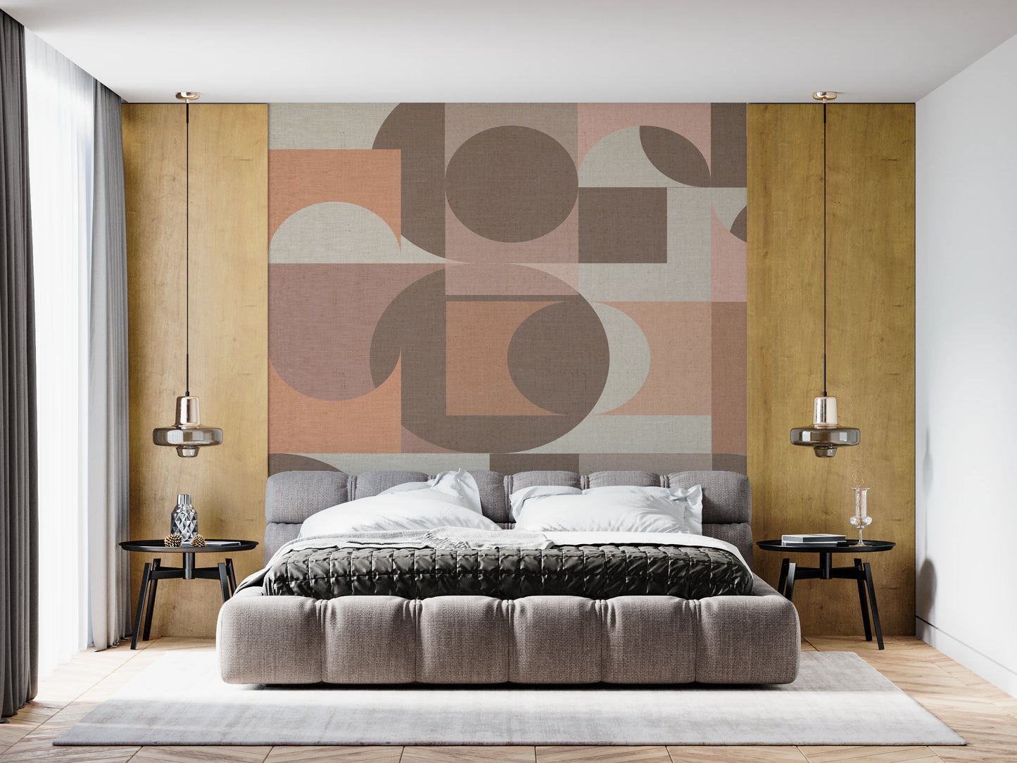 Terra Shapes Wall Mural