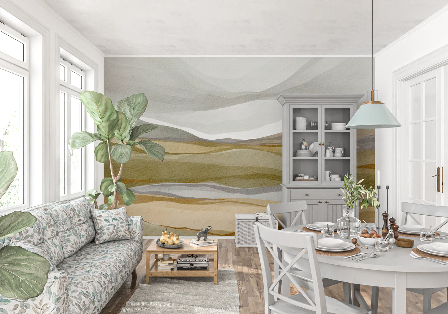 Earthen Horizon  Wall Mural