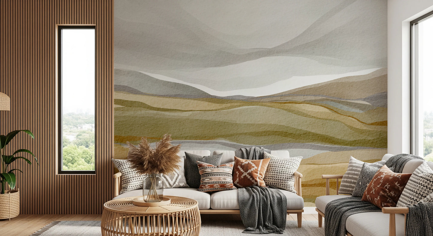 Earthen Horizon  Wall Mural