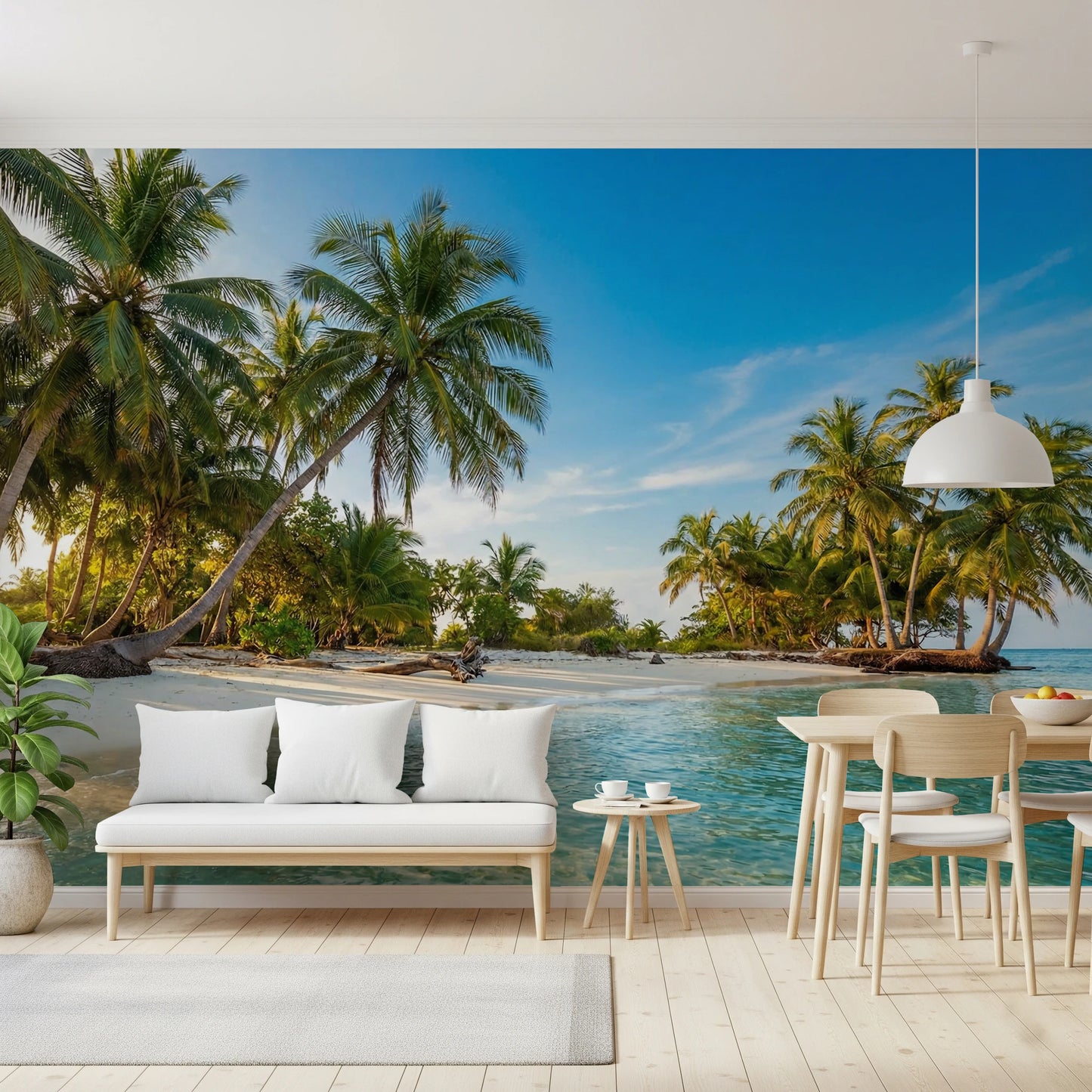 Island Serenity Wall Mural
