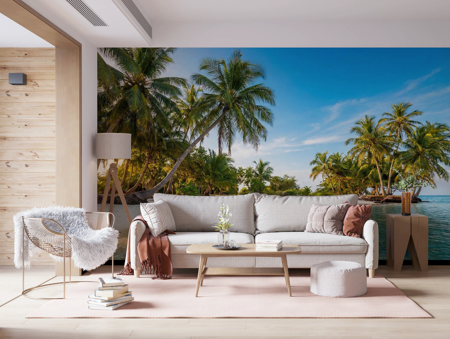 Island Serenity Wall Mural