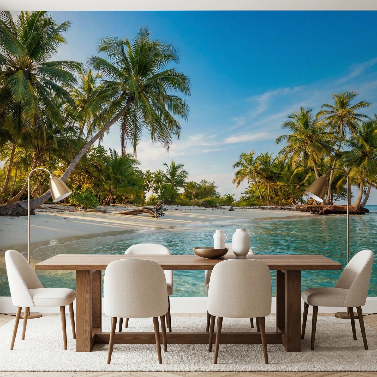 Island Serenity Wall Mural