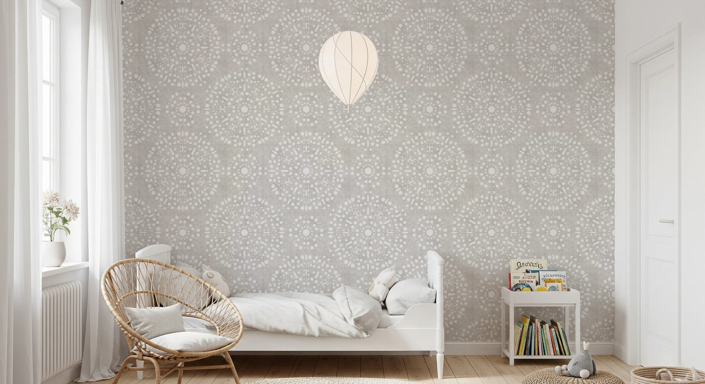 Boho Fireworks Grunge Neutral Wallpaper⁠