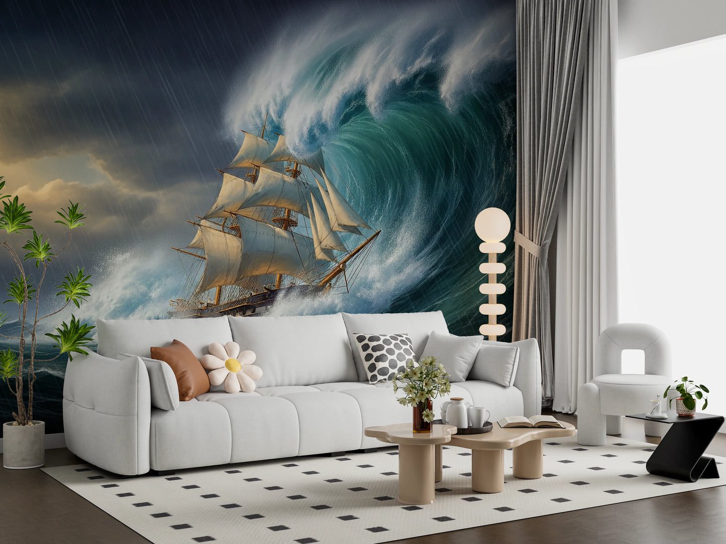 Storm's Fury Wall Mural