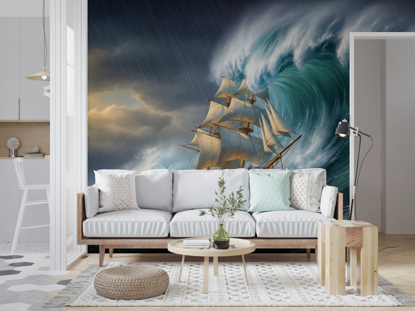 Storm's Fury Wall Mural