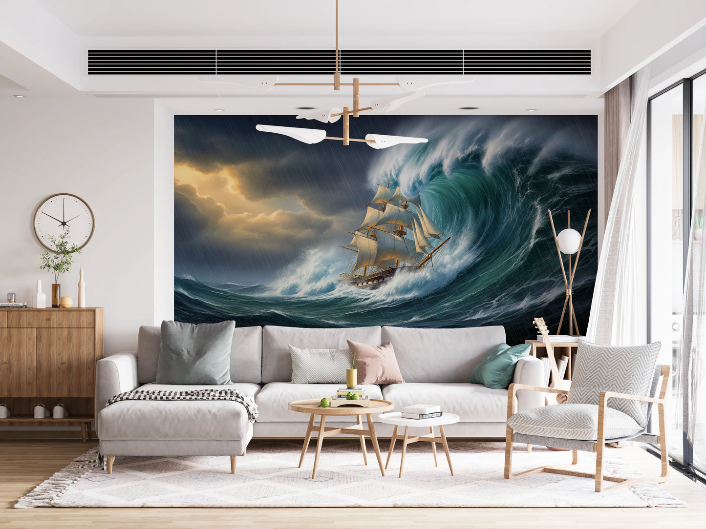 Storm's Fury Wall Mural