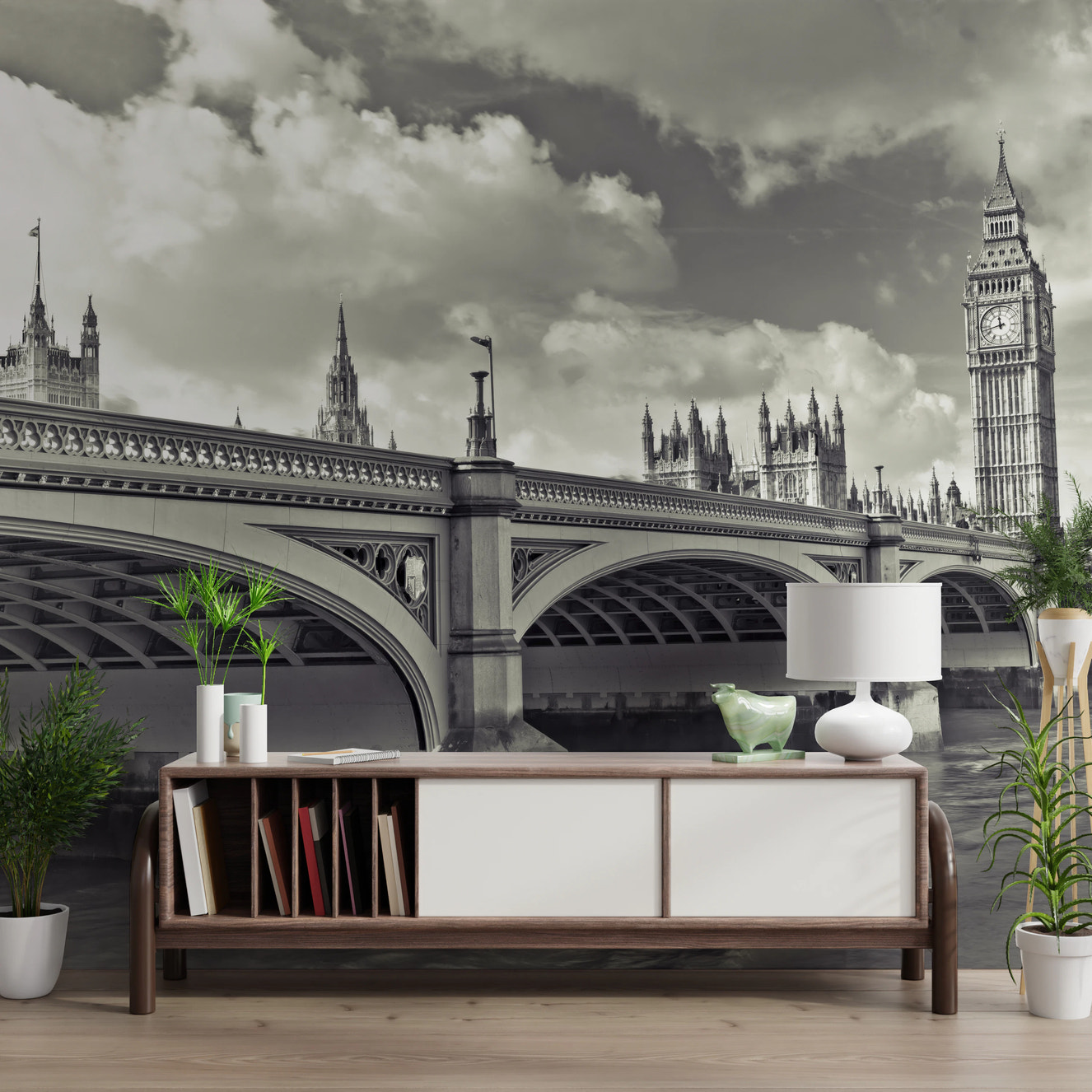 Westminster's Hour Wall Mural