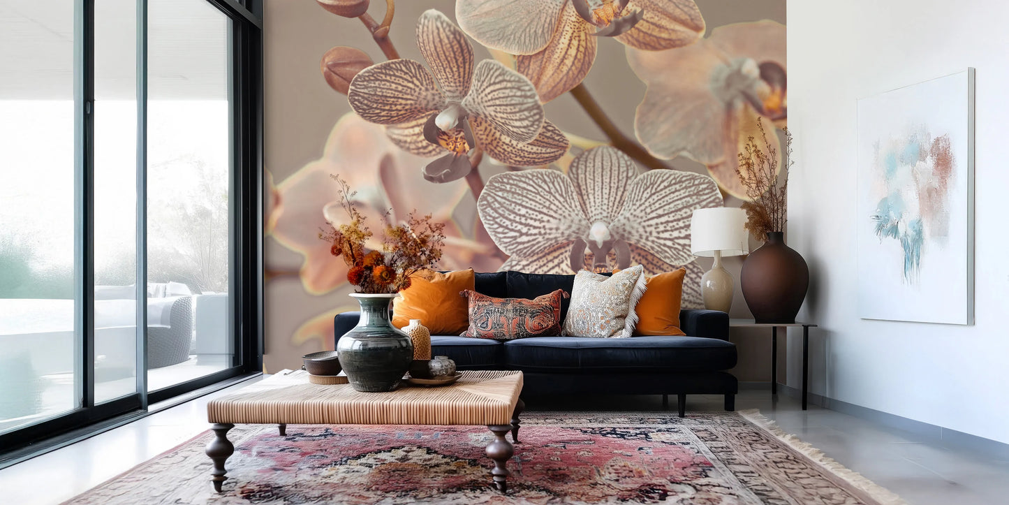 Orchid Whisper Wall Mural