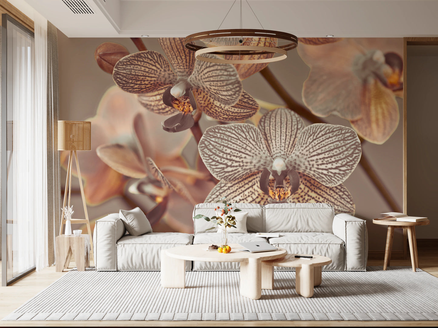 Orchid Whisper Wall Mural
