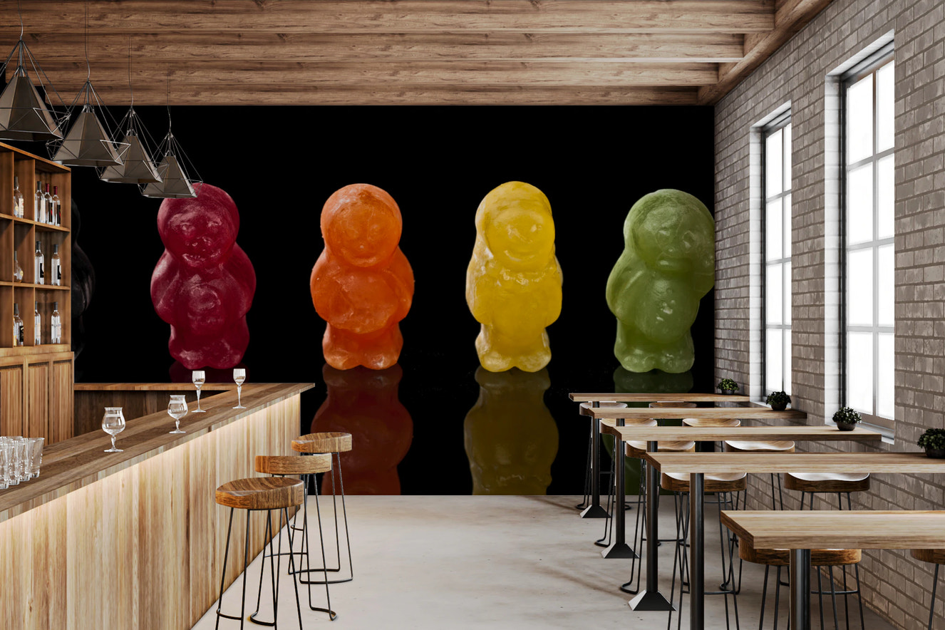 Jelly Babies Wall Mural