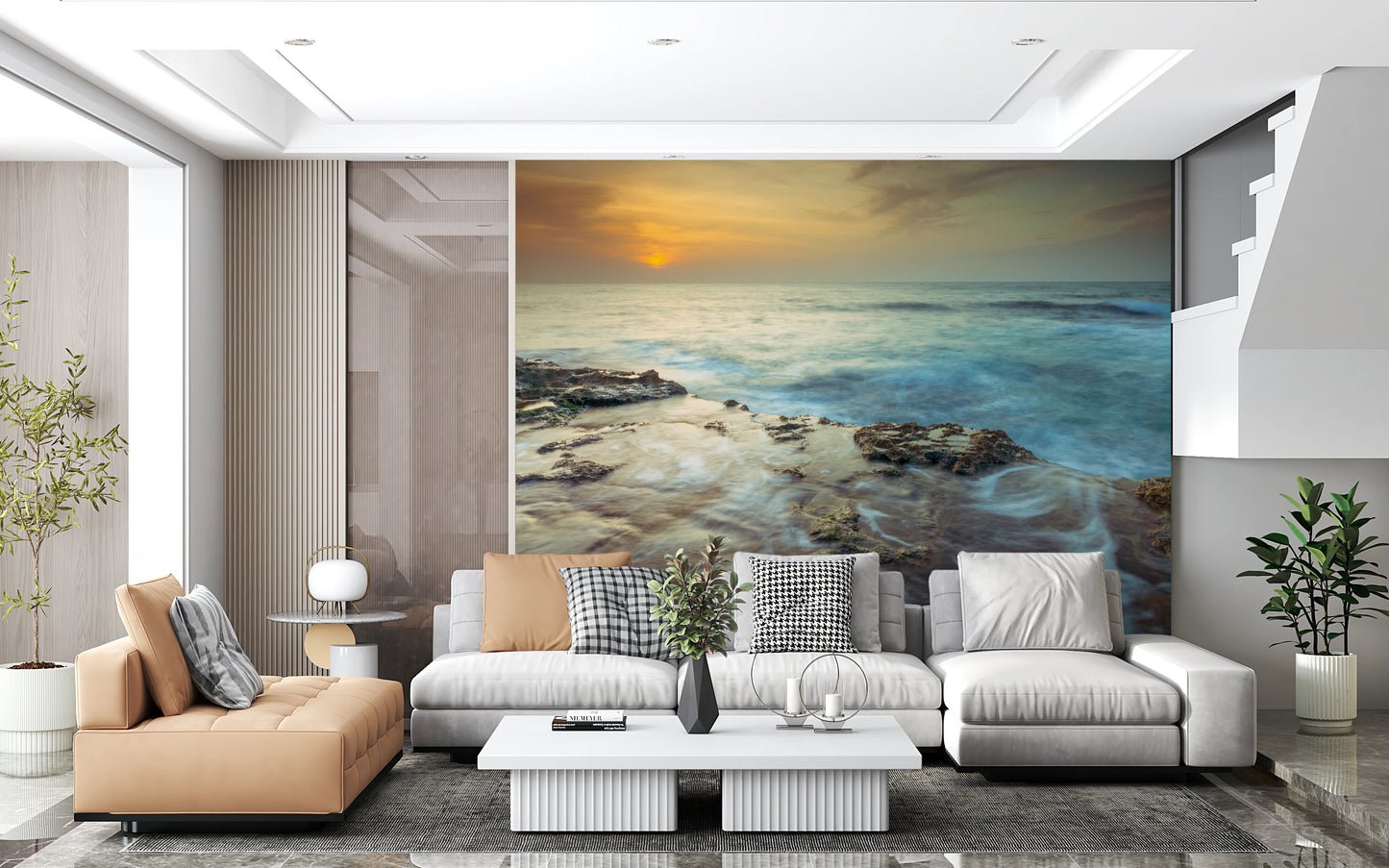 Coastal Radiance Wall Mural