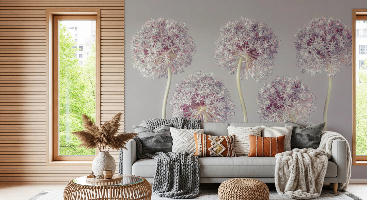 Allium Dreams Wall Mural