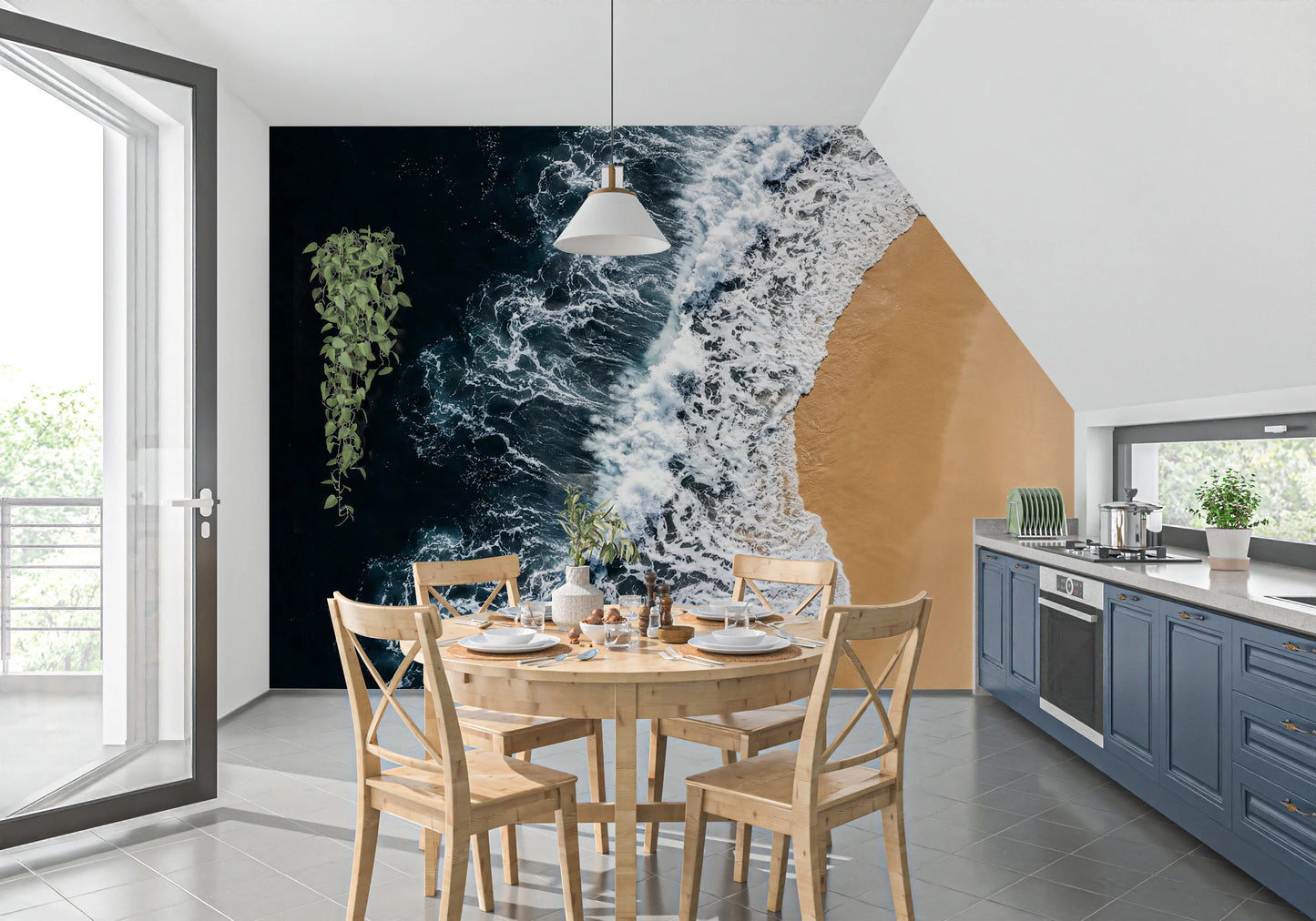 Shoreline Wall Mural