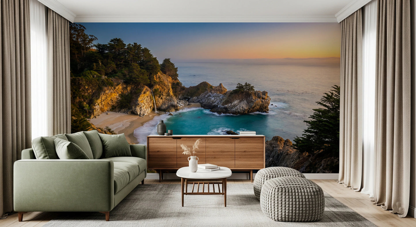 Golden Cove Wall Mural