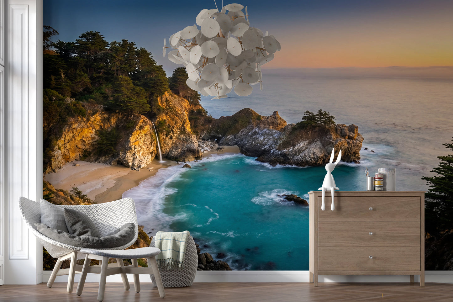 Golden Cove Wall Mural