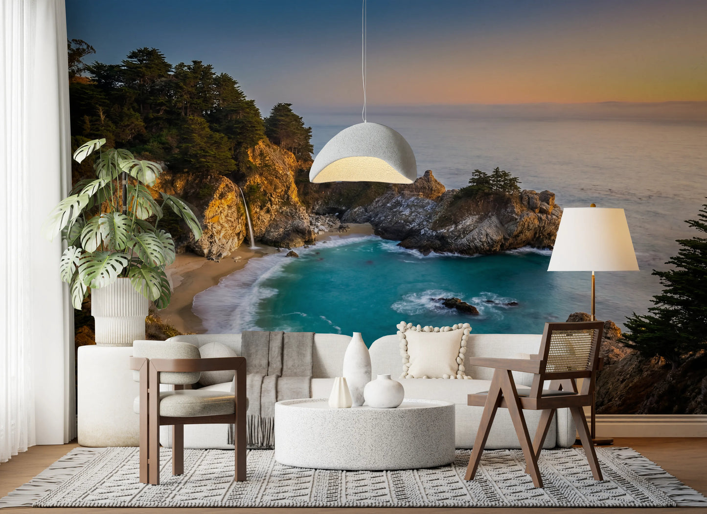 Golden Cove Wall Mural