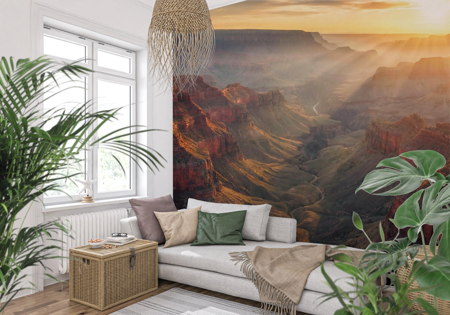 Canyon Sunrise Majesty Wall Mural