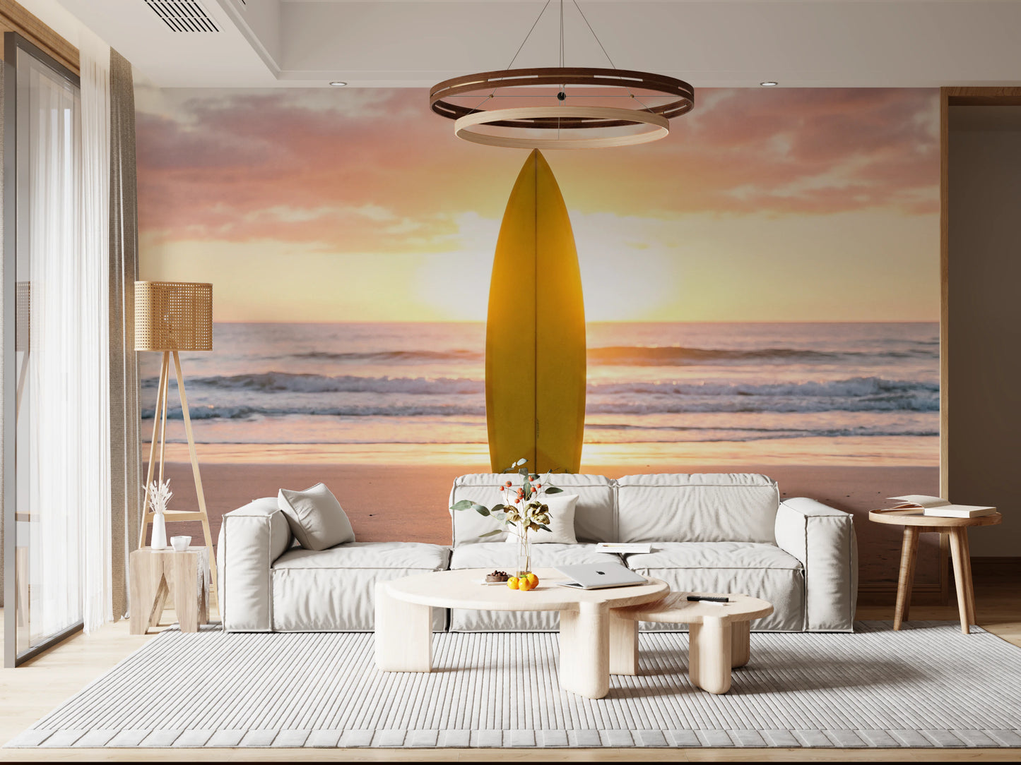 Surf's Up Serenity Wall Mural