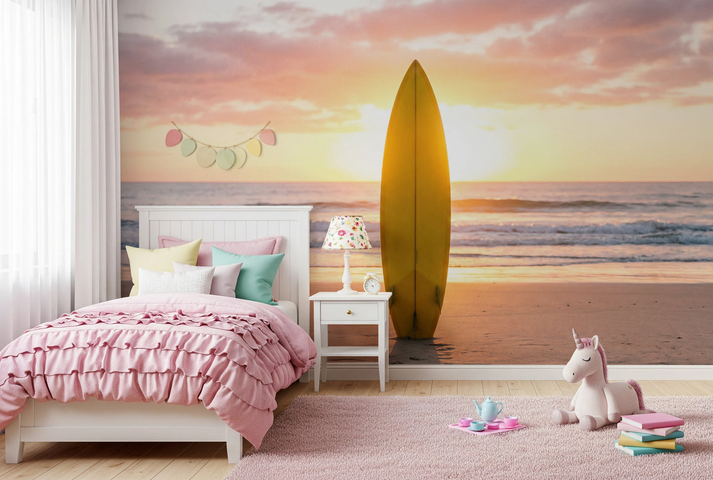 Surf's Up Serenity Wall Mural