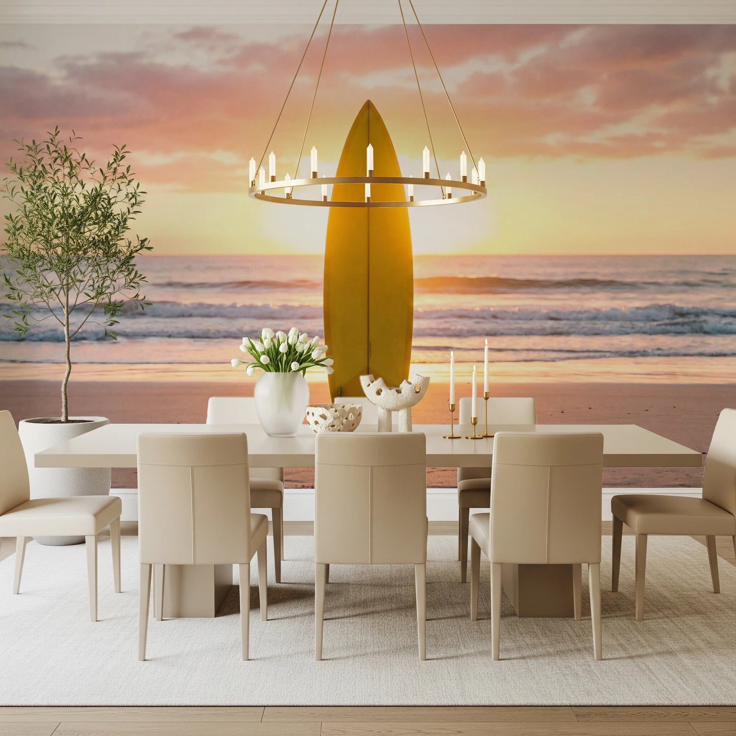 Surf's Up Serenity Wall Mural