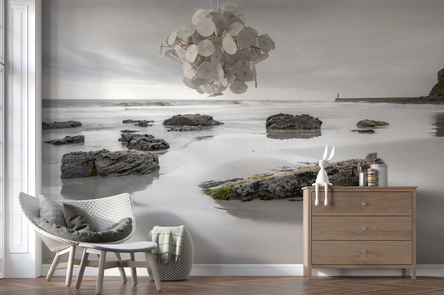 Shoreline Hues Wall Mural