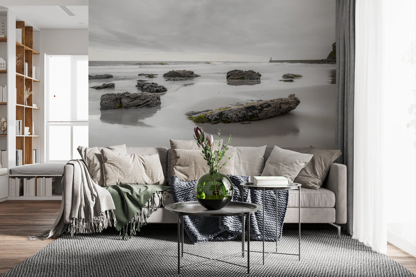 Shoreline Hues Wall Mural