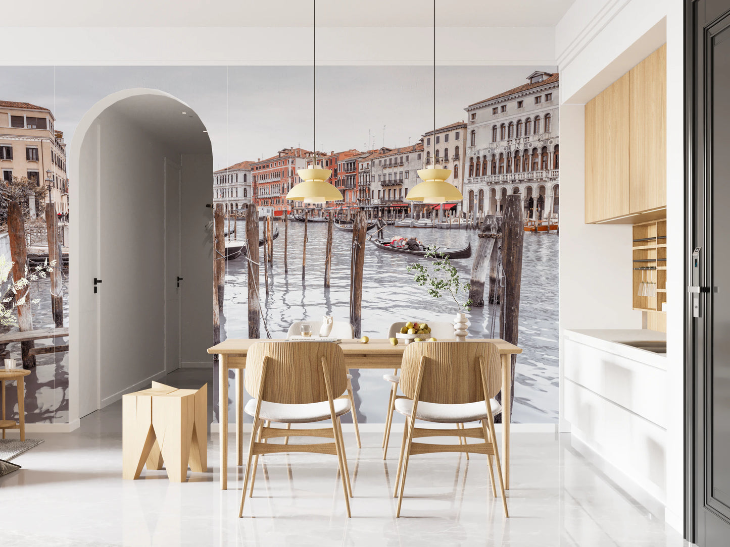 Grand Canal Vista Wall Mural