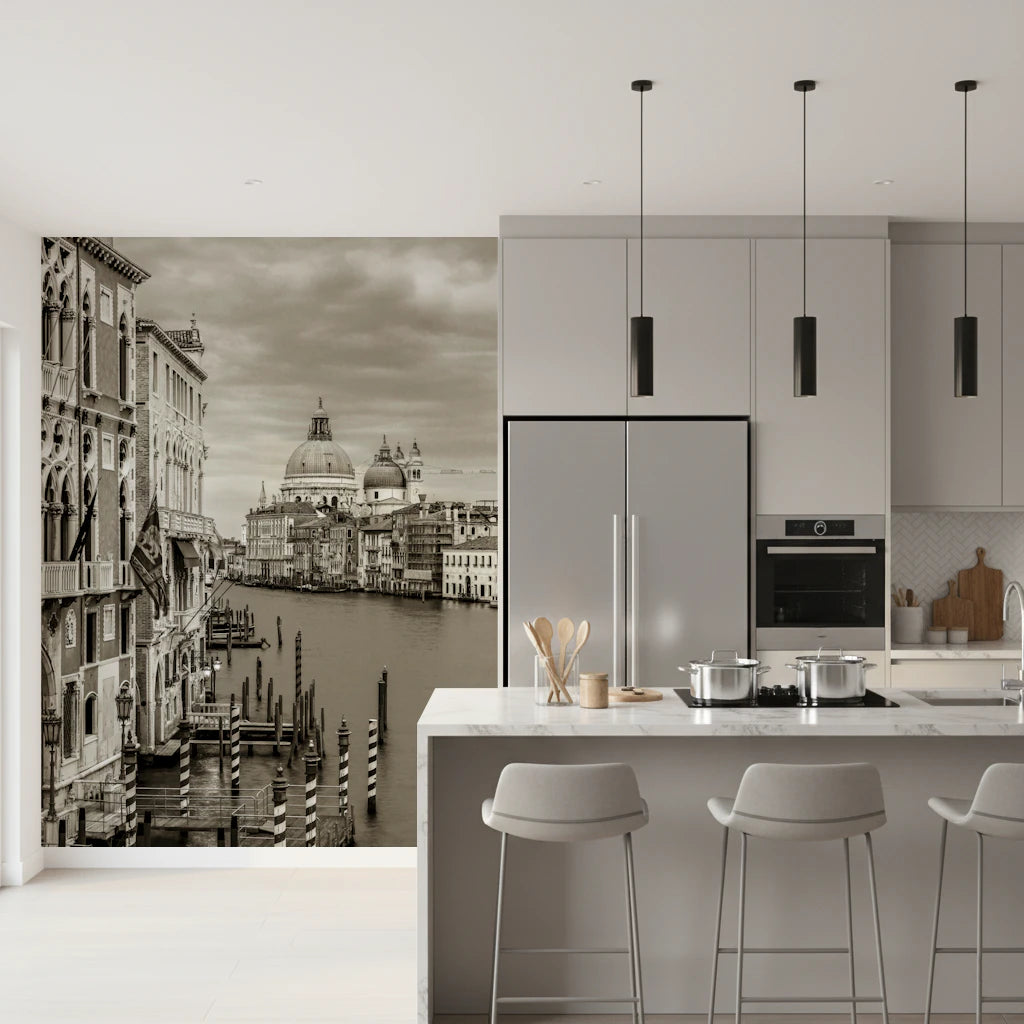 Vintage Venice View Wall Mural