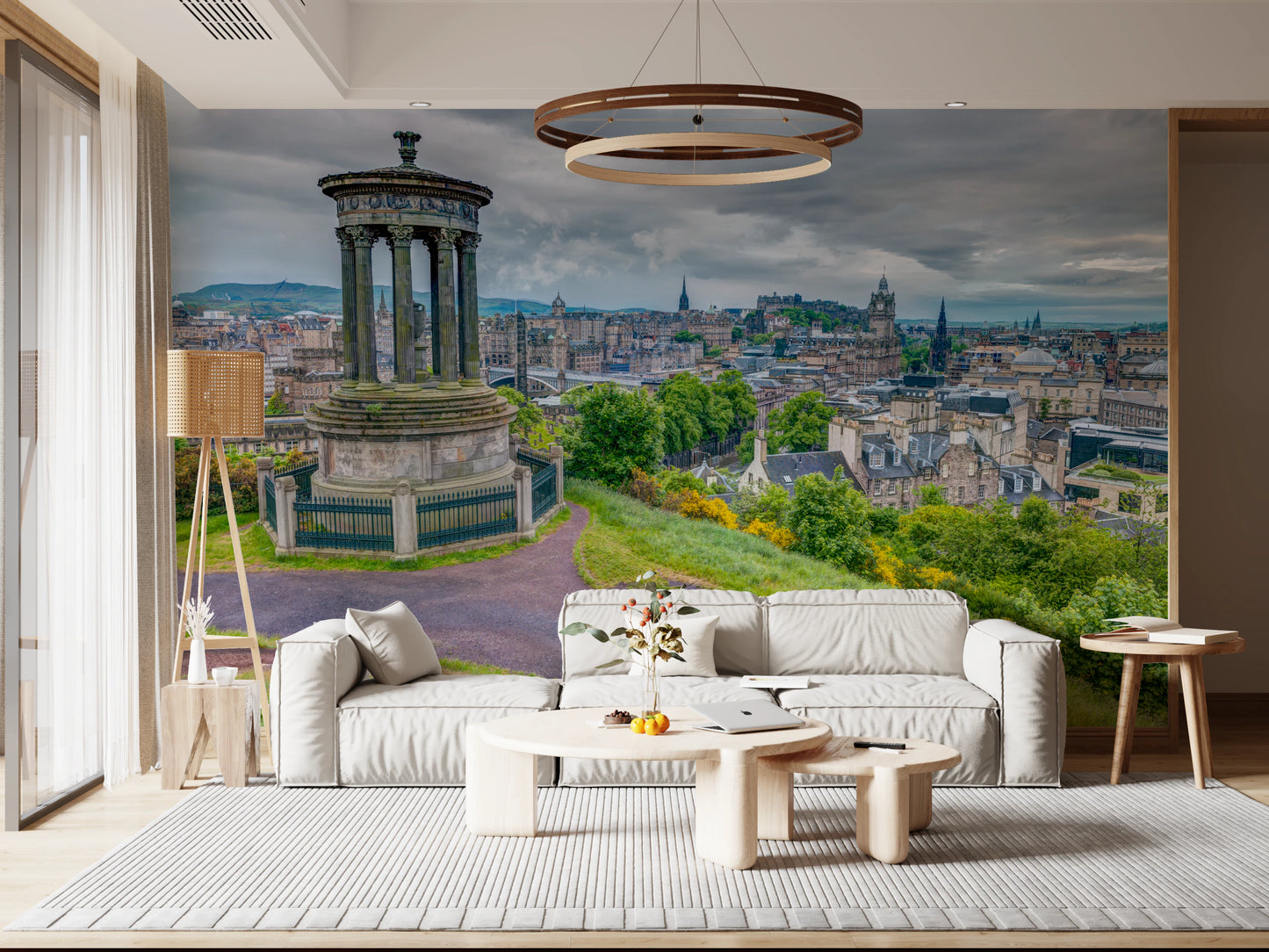 Majestic Hilltop View Wall Mural