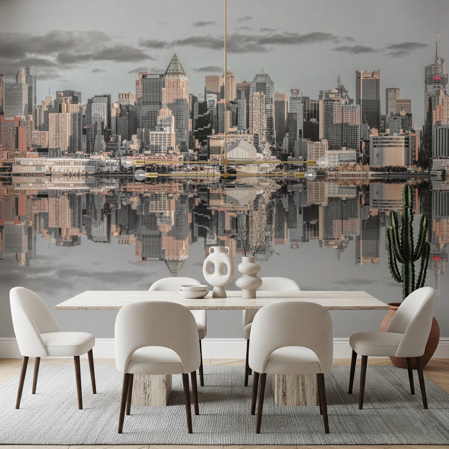 Manhattan Skyline Panorama Wall Mural