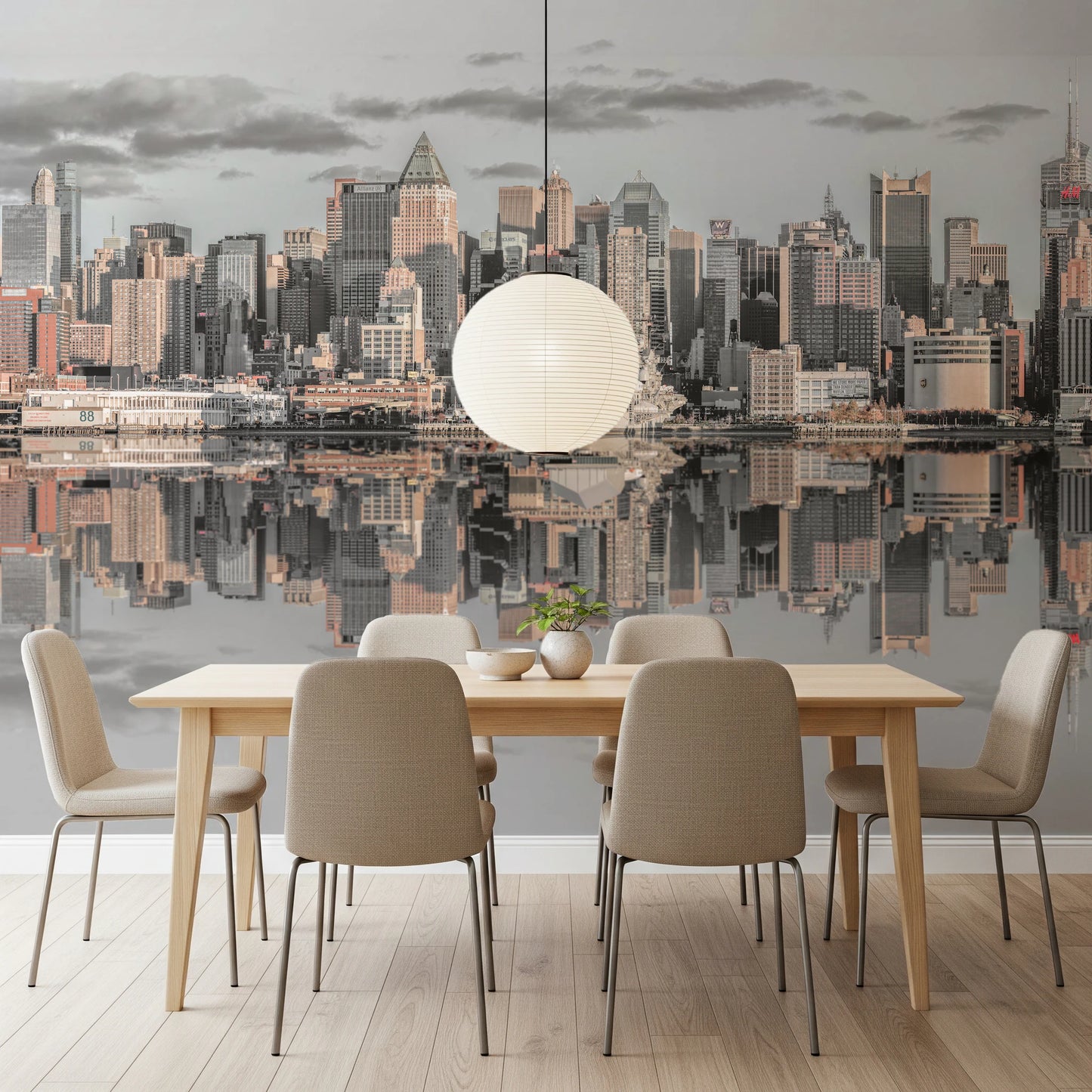 Manhattan Skyline Panorama Wall Mural