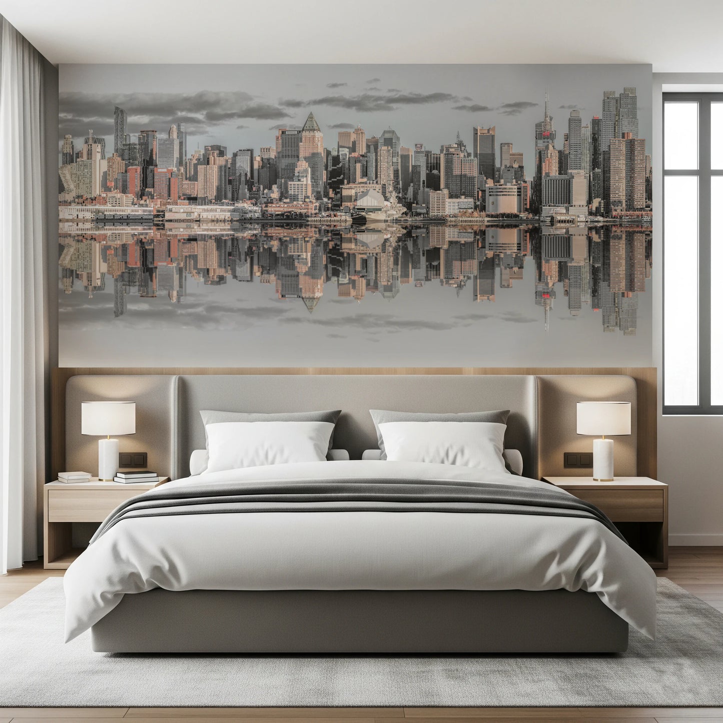 Manhattan Skyline Panorama Wall Mural