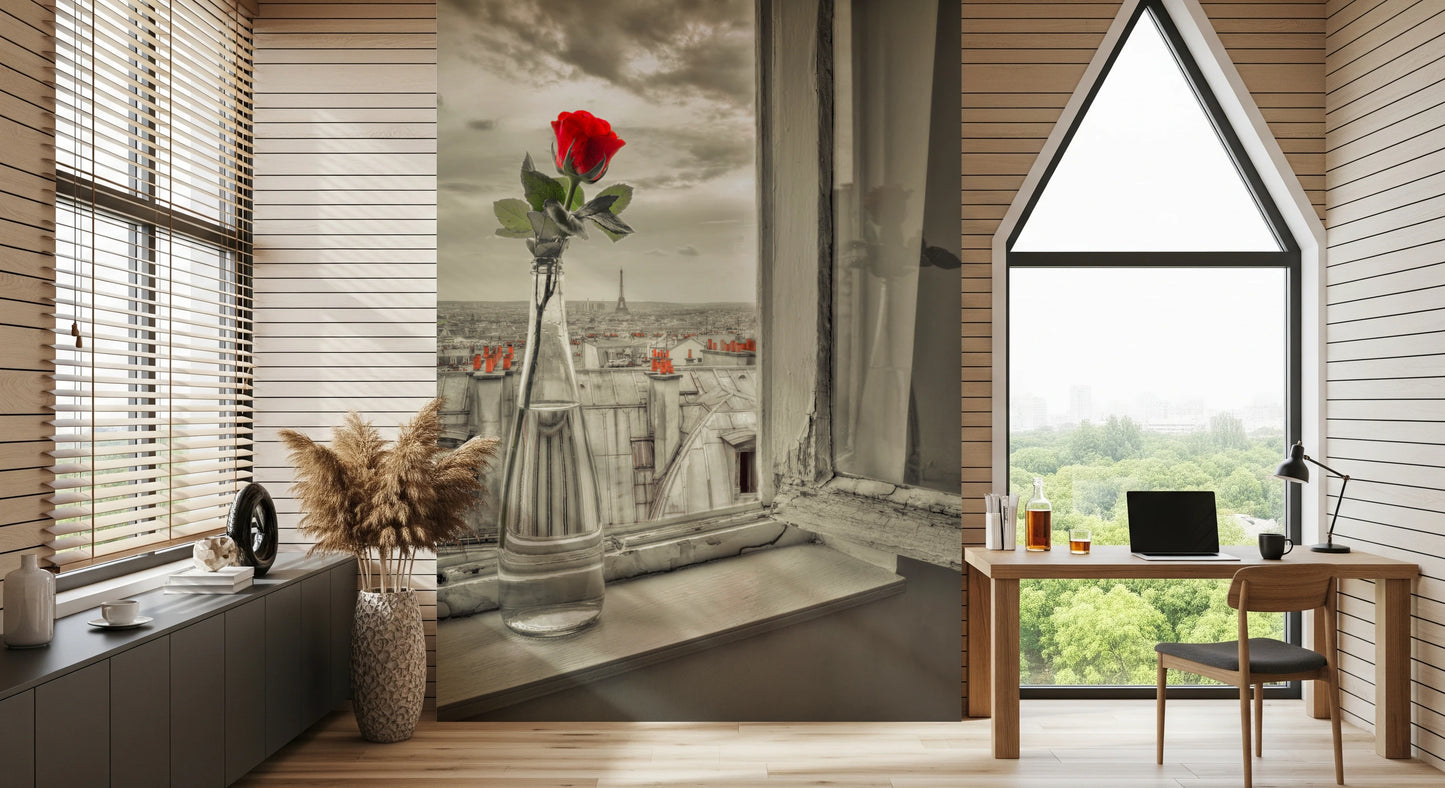 Parisian Bloom Wall Mural