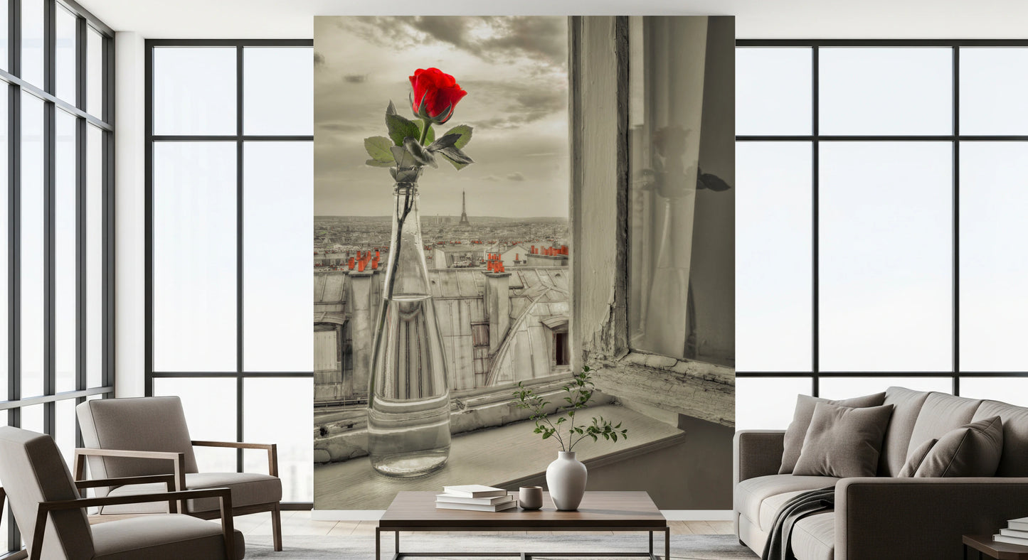 Parisian Bloom Wall Mural