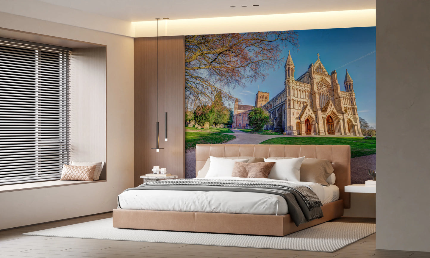 St Albance Cathedral Wall Mural
