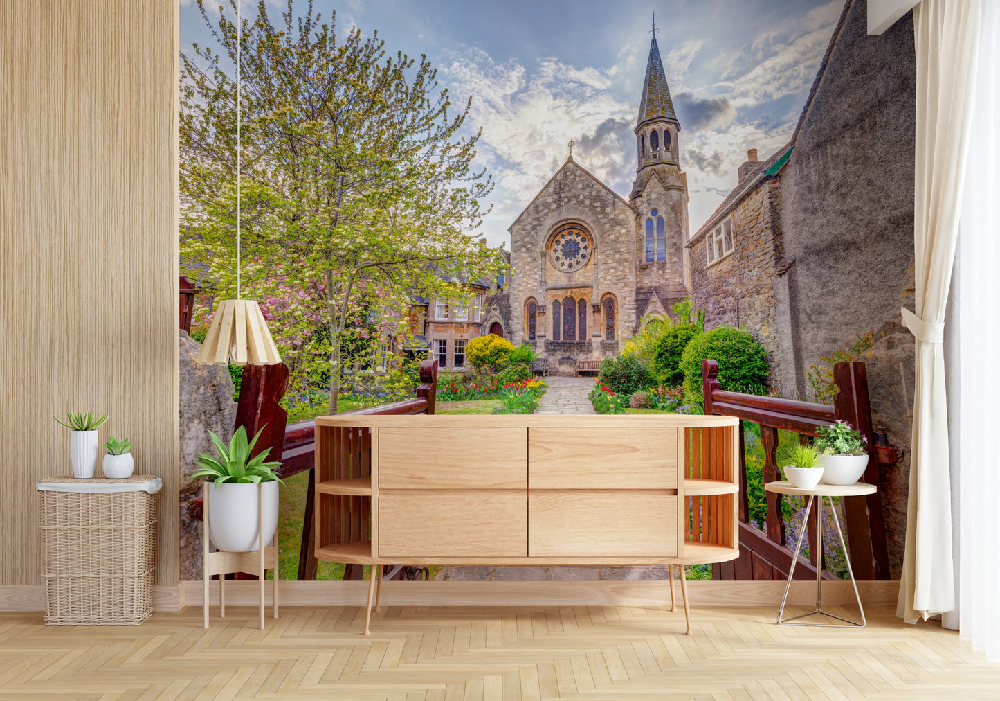 Malmesbury Church Wall Mural