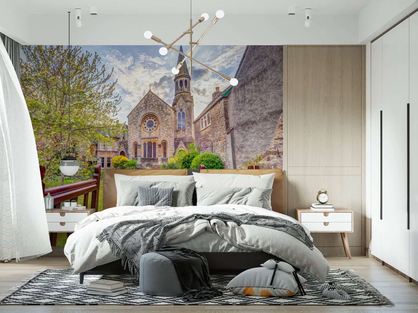 Malmesbury Church Wall Mural